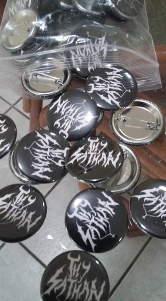 Image of Thy Sathan Logo Pins