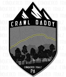 Image of "Crawl Daddy" Trail Badge