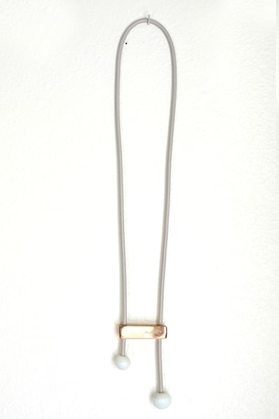 Image of note necklace
