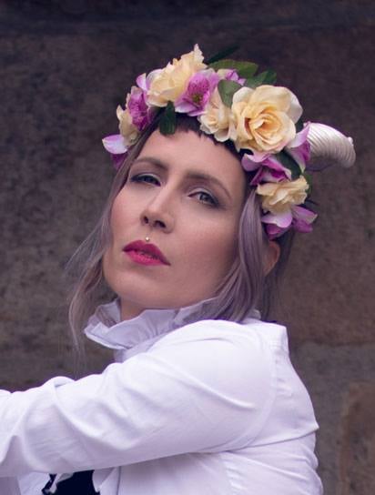 Image of Flower Headdress Yellow