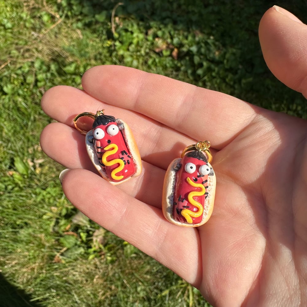 Image of Dr Frankfurter Frankenweeniee Earrings