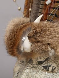 Image 2 of Skull and fur Headdress