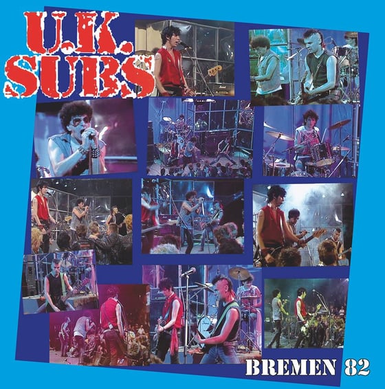 Image of UK SUBS, LP, Live in Bremen 
