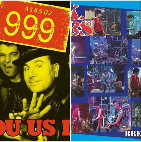 Image of UK SUBS + 999, LP 