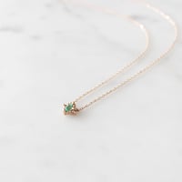 Image 2 of Renee Emerald Necklace