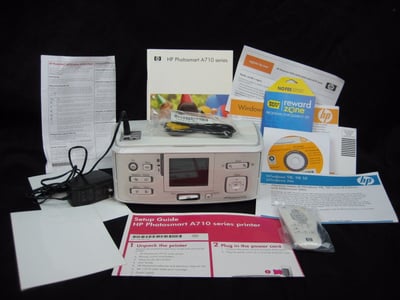 Image of HP Photosmart A716 Compact Photo Printer
