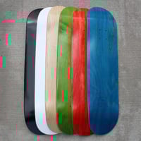 Image 1 of BLANK CANADIAN MAPLE SKATEBOARD DECK