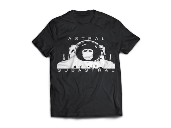 Image of Black Space Monkey T-Shirt