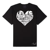 Image of "Life Is Crazy" Tee (PRE-ORDER) w/ FREE Signed Photo