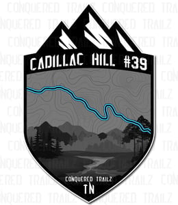 Image of "Cadillac Hill #39" Trail Badge
