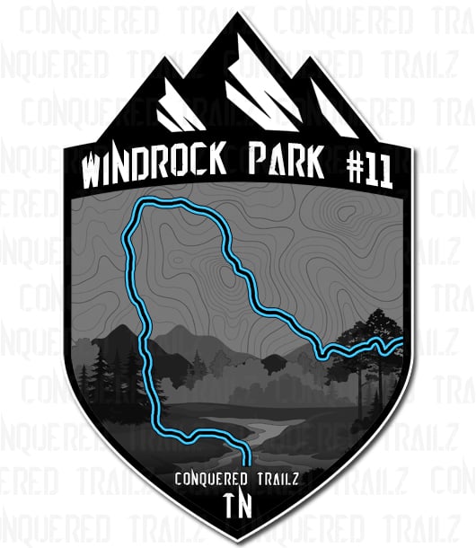 Image of "Windrock Park #11" Trail Badge