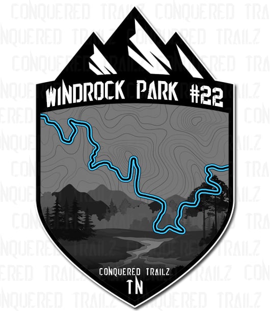 Image of "Windrock Park #22" Trail Badge