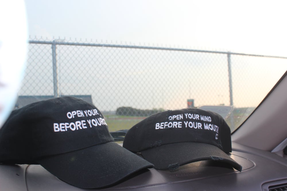 Image of (SOLD OUT) "OPEN" Hat (Regular/Distressed)