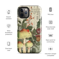 Image 3 of Colorful Mushroom/Fungus/Mycology Bookpage Illustration Tough Case for iPhone®