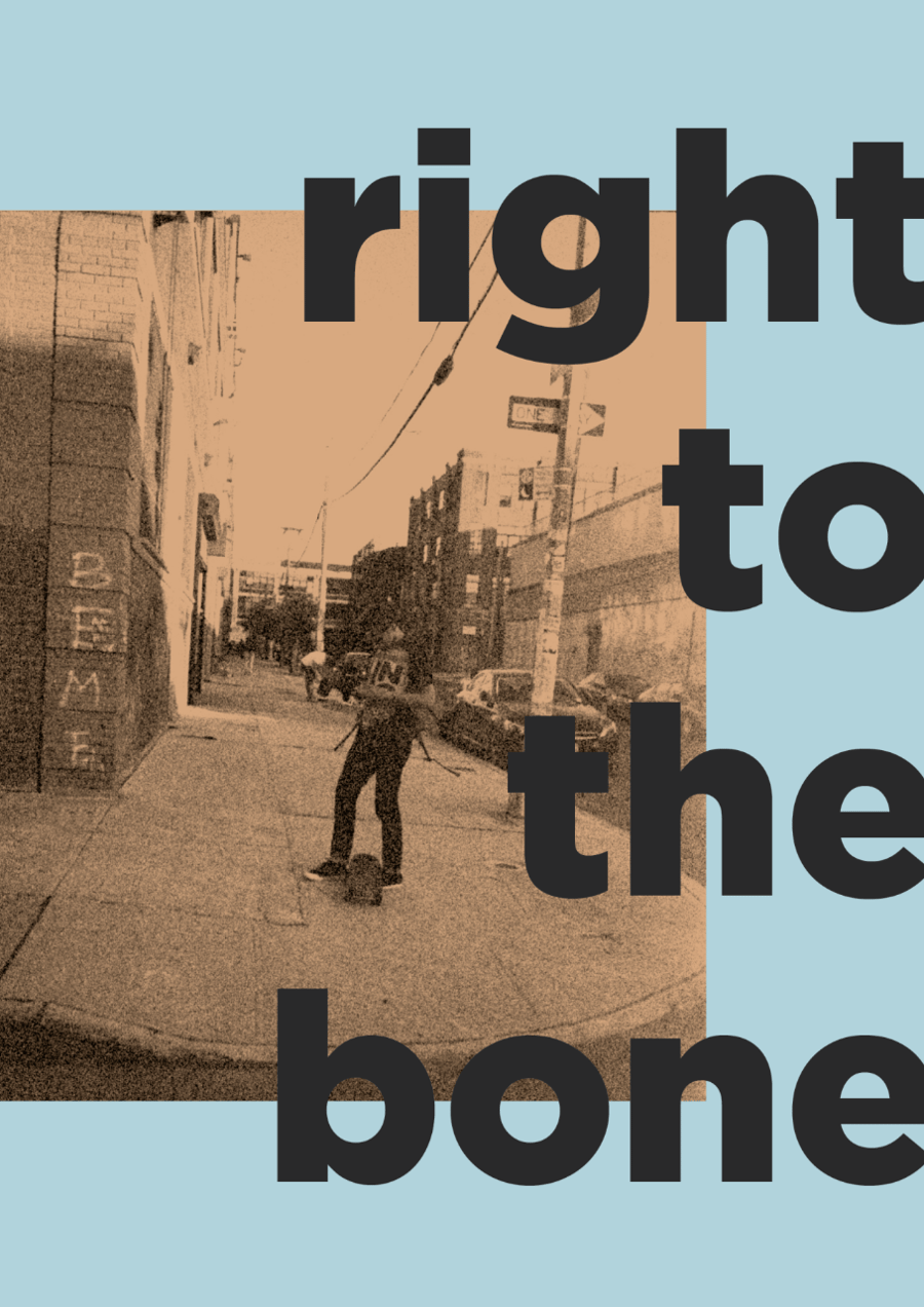 Image of Right to the bone Zine