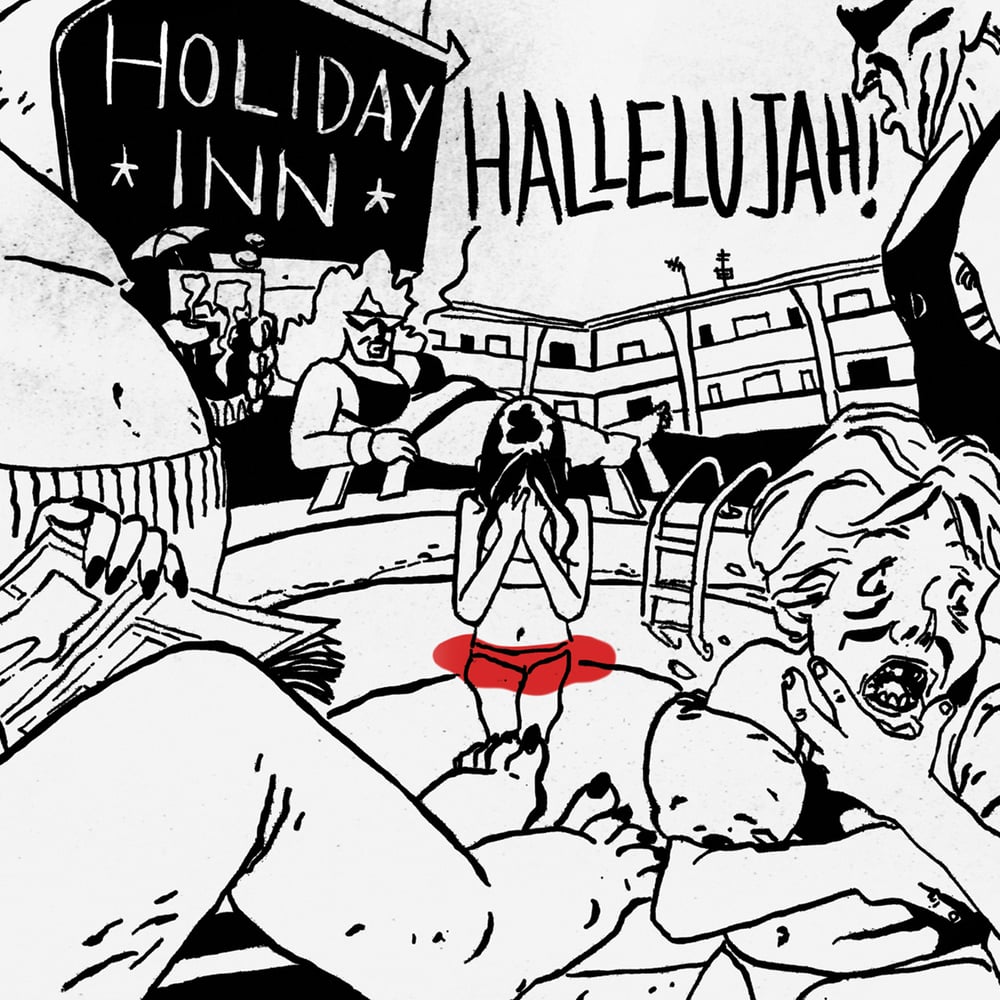 Image of Hallelujah! / Holiday Inn 7" split (MDR008)