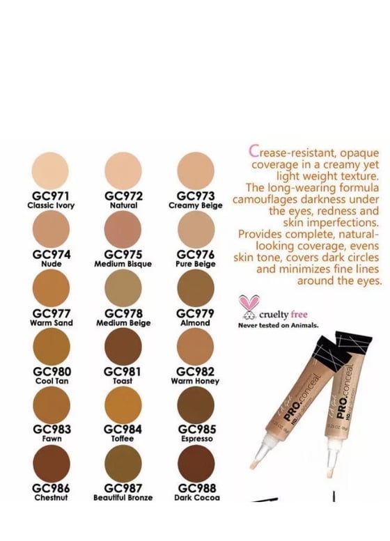 Image of La girl pro concealer