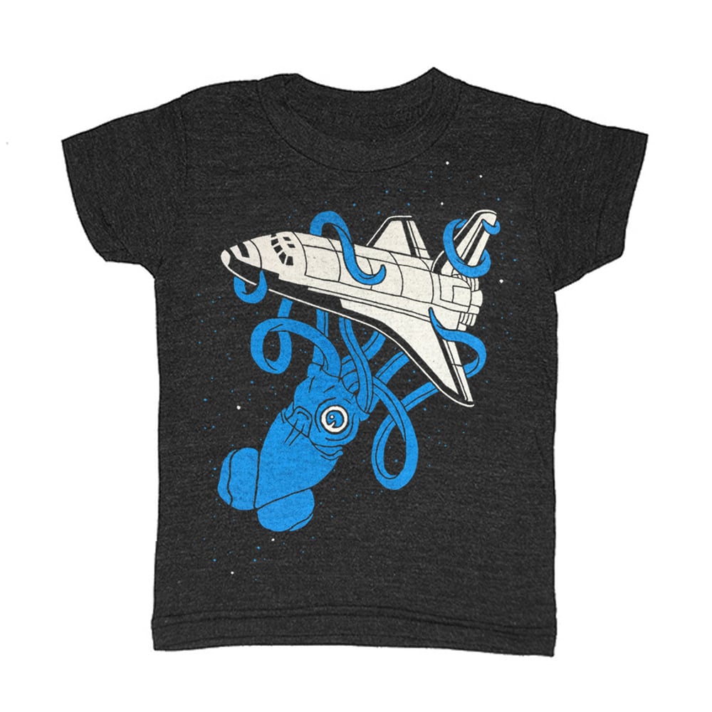 GNOME ENTERPRISES | T-shirts Handprinted Space KIDS — + Shuttle + - Men Women for Infants + Kids