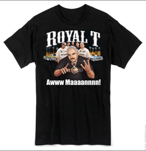 Image of THE NEW ROYAL T AWWW MANNN T SHIRT 