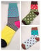 Image of Patchwork Polka Dot Socks