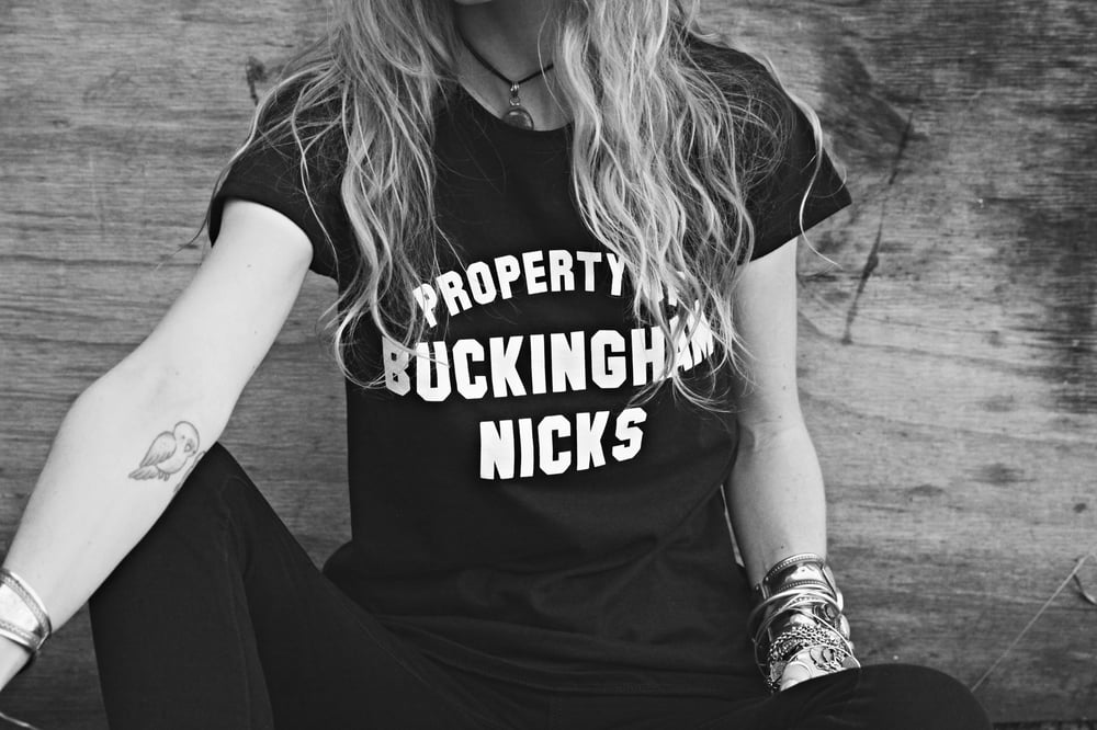 Image of PROPERTY OF BUCKINGHAM NICKS t-shirt.
