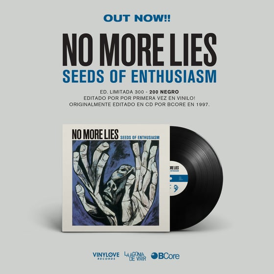 Image of LADV67 - NO MORE LIES "seeds of enthusiasm" 12" REISSUE