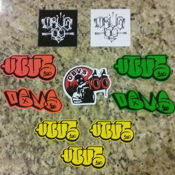 Image of OBVS100 Sticker Pack