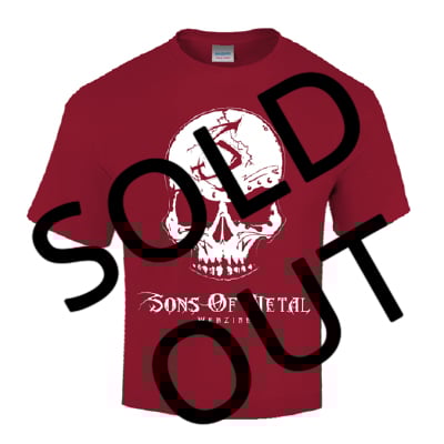 Image of Tee-shirt "Skull is watching you" - Red
