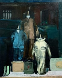 Image 2 of Painting / maleri / "ISLANDS BRYGGE – Malerdrømme og tankestreger – Din Babuska«