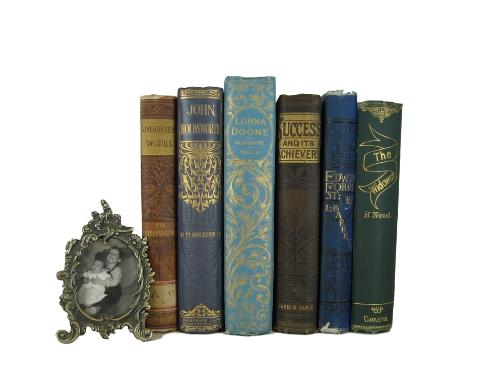 Image of Antique Book Stack