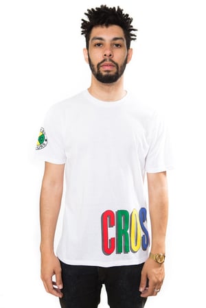 Image of Cross Colours - CXC BANNER T-SHIRT - White