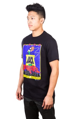 Image of Cross Colours - JACK THE RAPPER T-SHIRT - Black