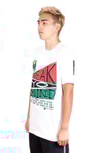 Image 3 of Cross Colours - SPEAK YO MIND T-SHIRT - White