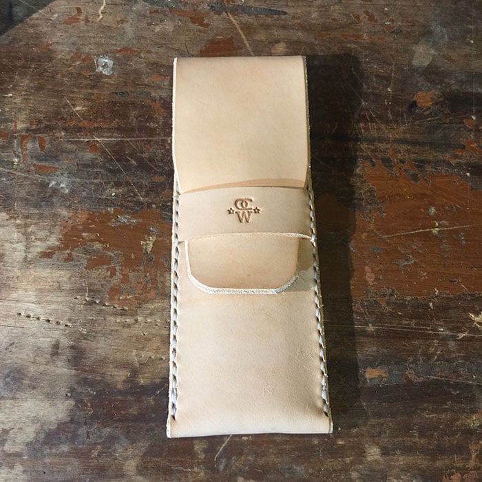 Image of 5 Blackwing Leather Pencil Pouch
