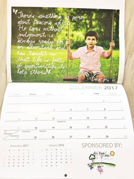 Image of Kyle Academy for Autism Calendar