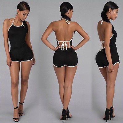 Image of Halter Romper