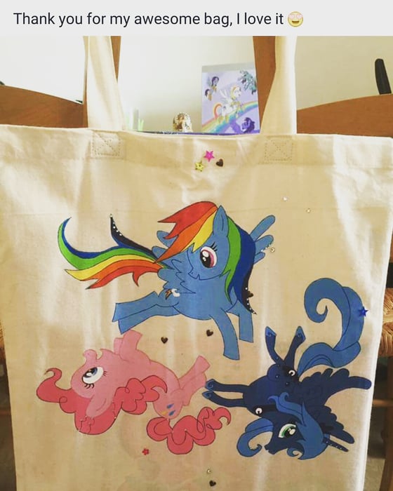 Image of Customised cotton tote