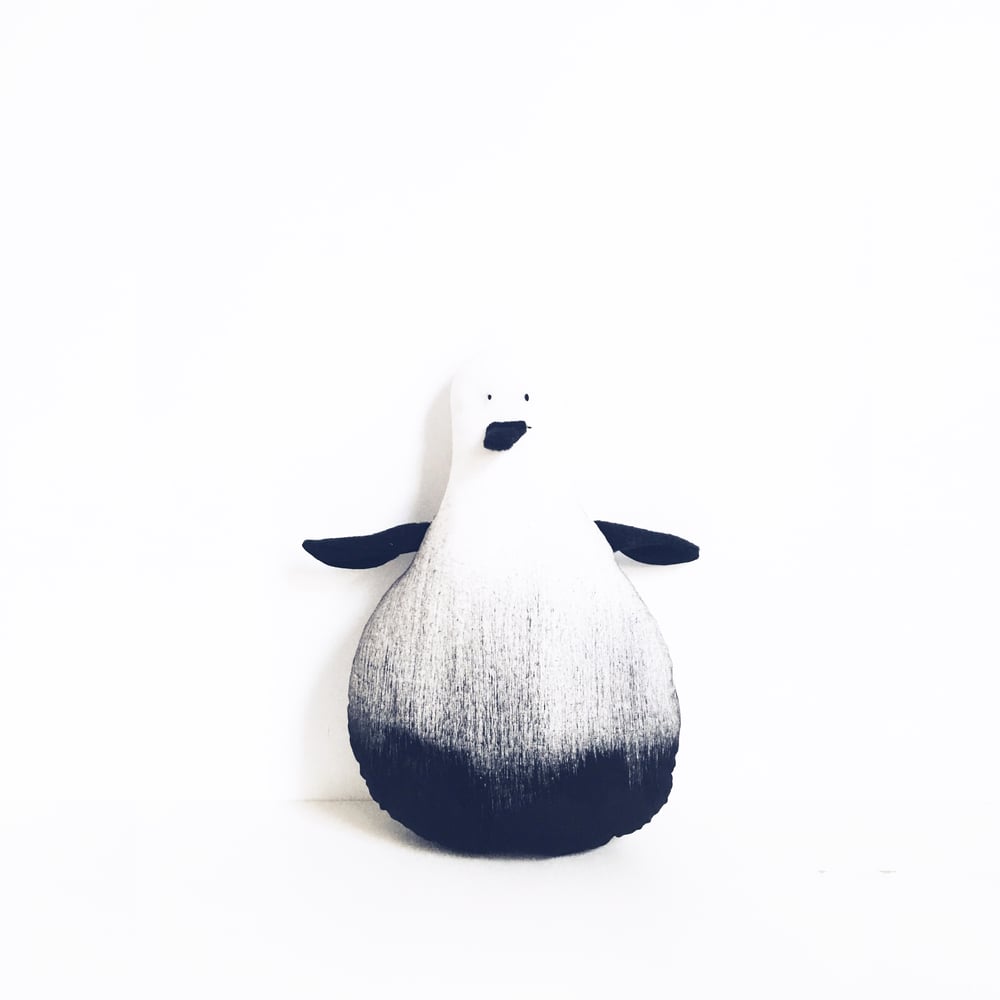 penguin shaped cushion