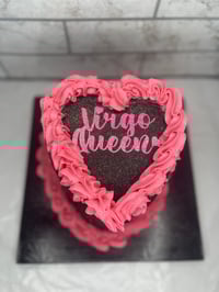Image 4 of Horoscope Heart Shaped Cake