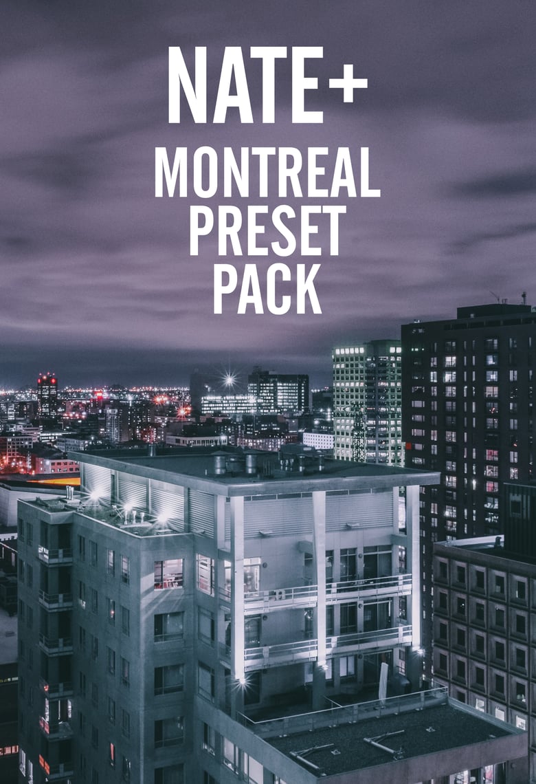 Image of Montreal Preset Pack