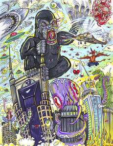 Image of Nashville Under Siege PRINT