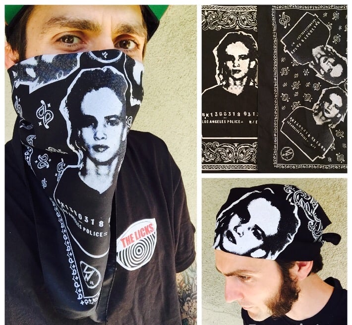 Image of JL Mug shot Bandana set (2 bandanas)