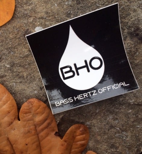 Image of Bass Hertz Official Sticker