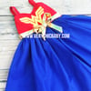 Wonder Woman Inspired Dress