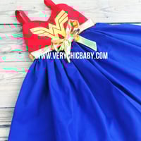 Wonder Woman Inspired Dress