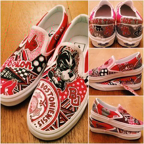 Image of Detailed Canvas Sneakers