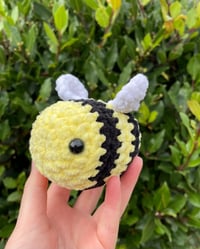 Image 1 of medium bee plushie 