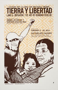 Tierra y Libertad Exhibition Poster (2010)