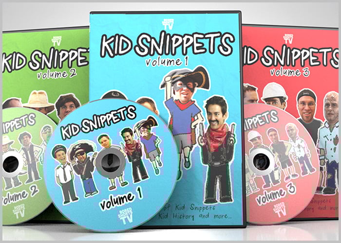 Bored Shorts TV — CHRISTMAS SPECIAL! 2 for 1 Kid Snippets 3 DVD Sets