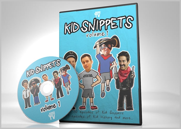 Bored Shorts TV — Kid Snippets - Volume 1 DVD